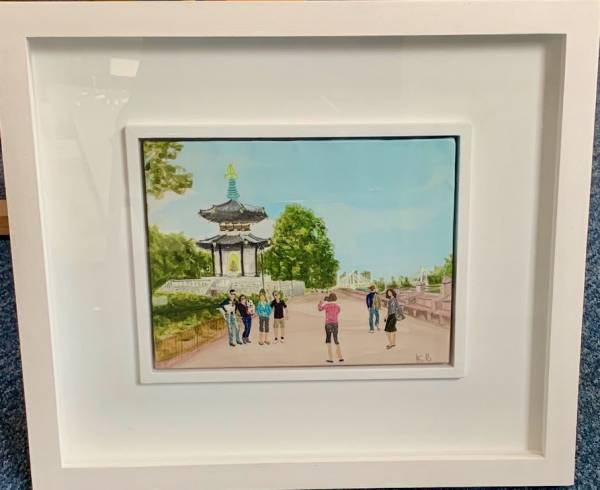 - a Mixed Media by Kim Bentley, measuring 16 x 21 cm (H x W) framed at 34 x 39 cm £580